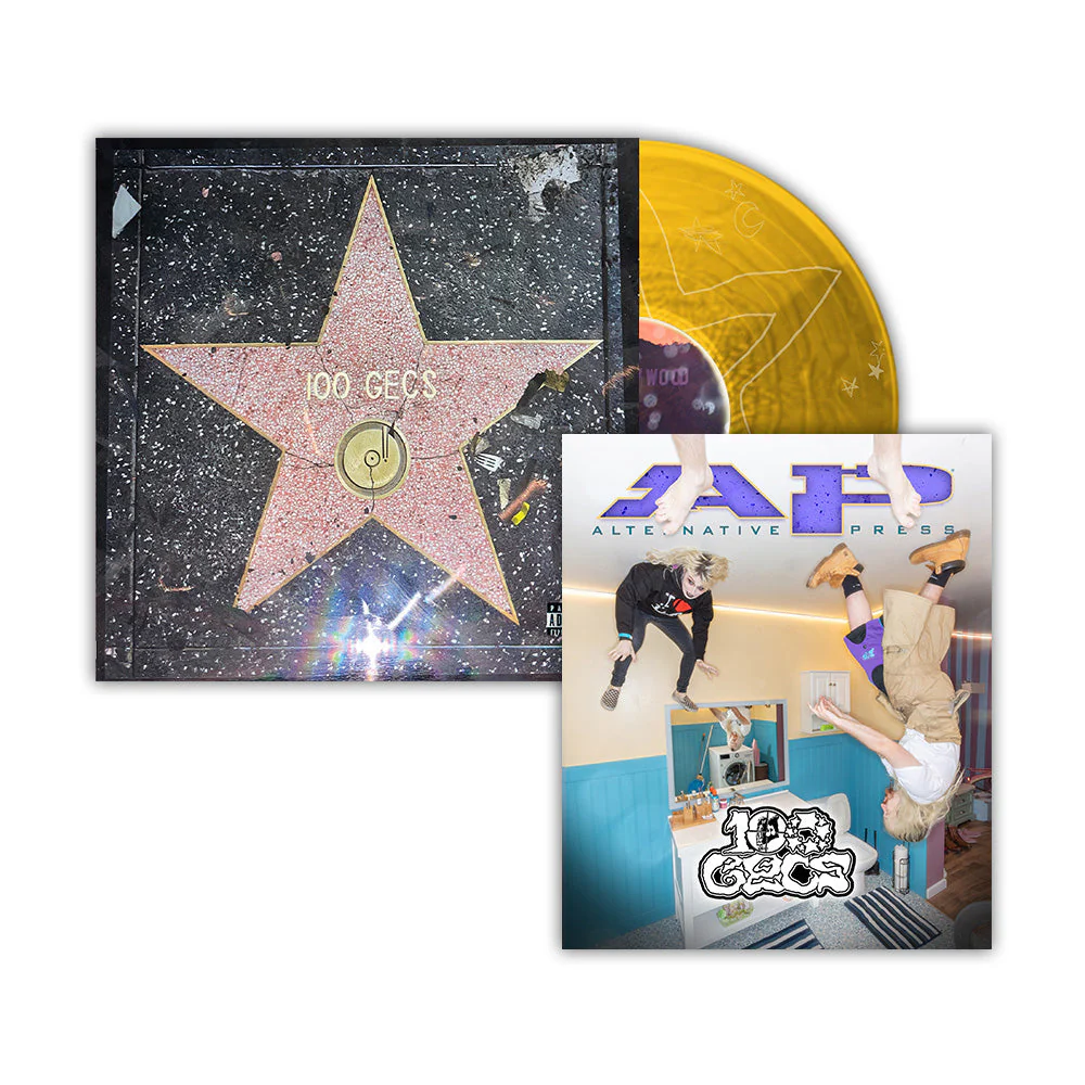 ALTERNATIVE PRESS SPRING 2023 ISSUE FEATURING 100 GECS + LP - GOLD
