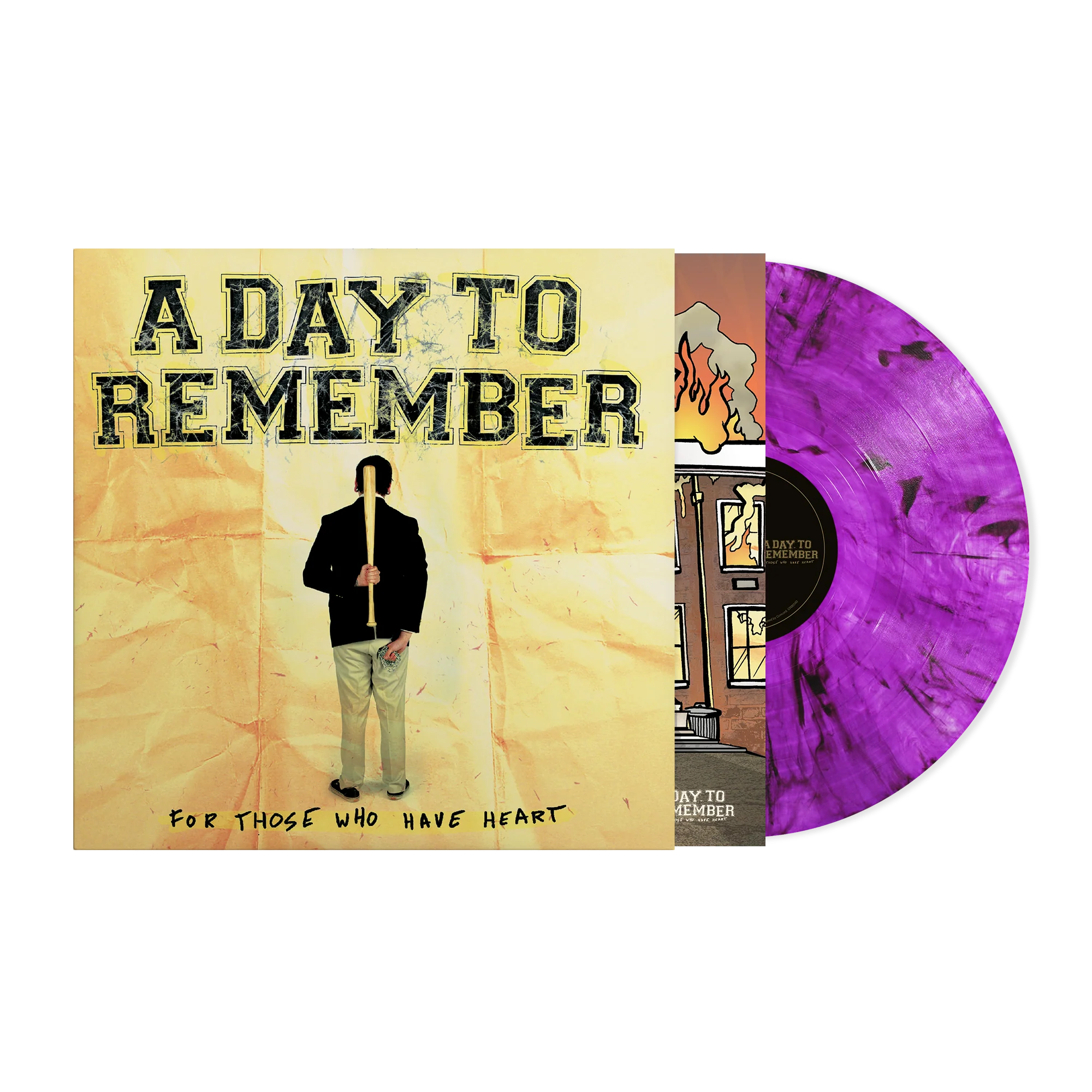 A DAY TO REMEMBER ‘FOR THOSE WHO HAVE HEART’ LP - LTD. 500 - PURPLE SMOKE