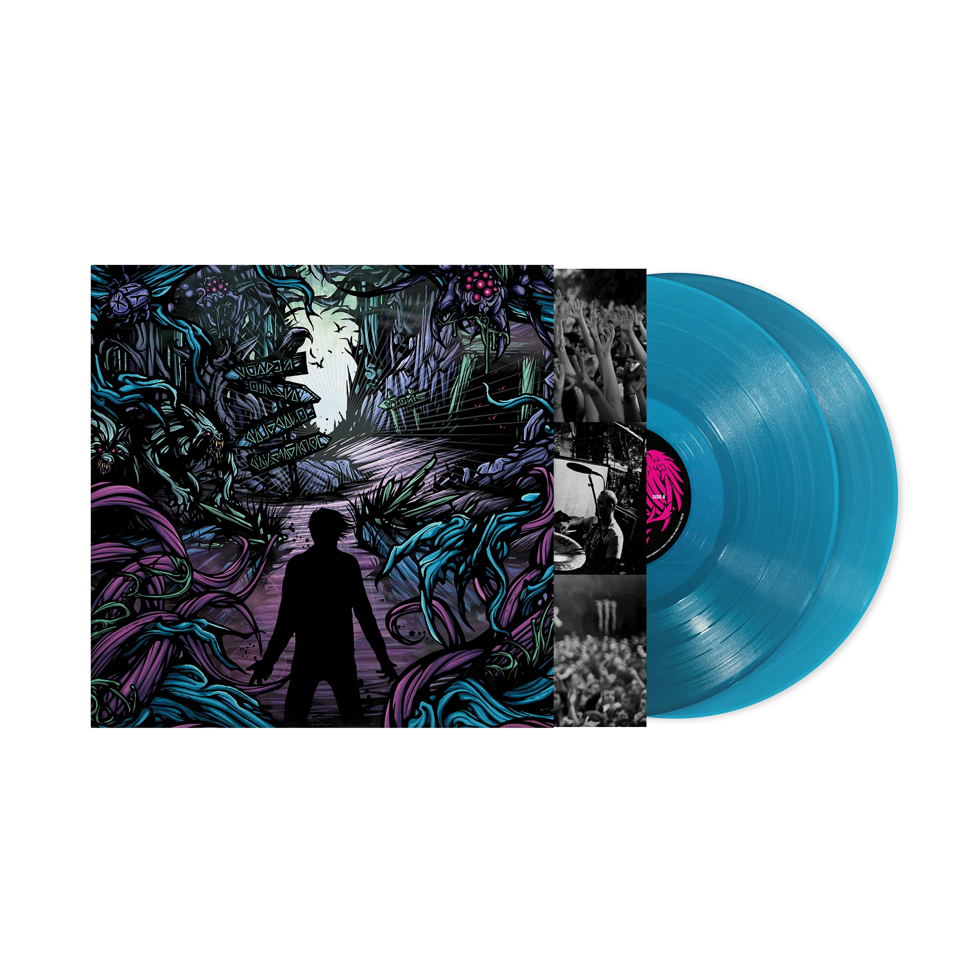 A DAY TO REMEMBER ‘HOMESICK’ 15TH ANNIVERSARY 2LP - LTD. 500 - TRANSLUCENT SEA BLUE