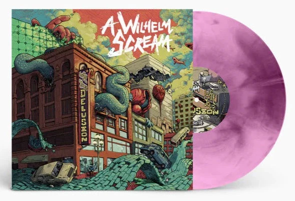 A WILHELM SCREAM 'LOSE YOUR DELUSION' LP - PURPLE/WHITE MARBLE