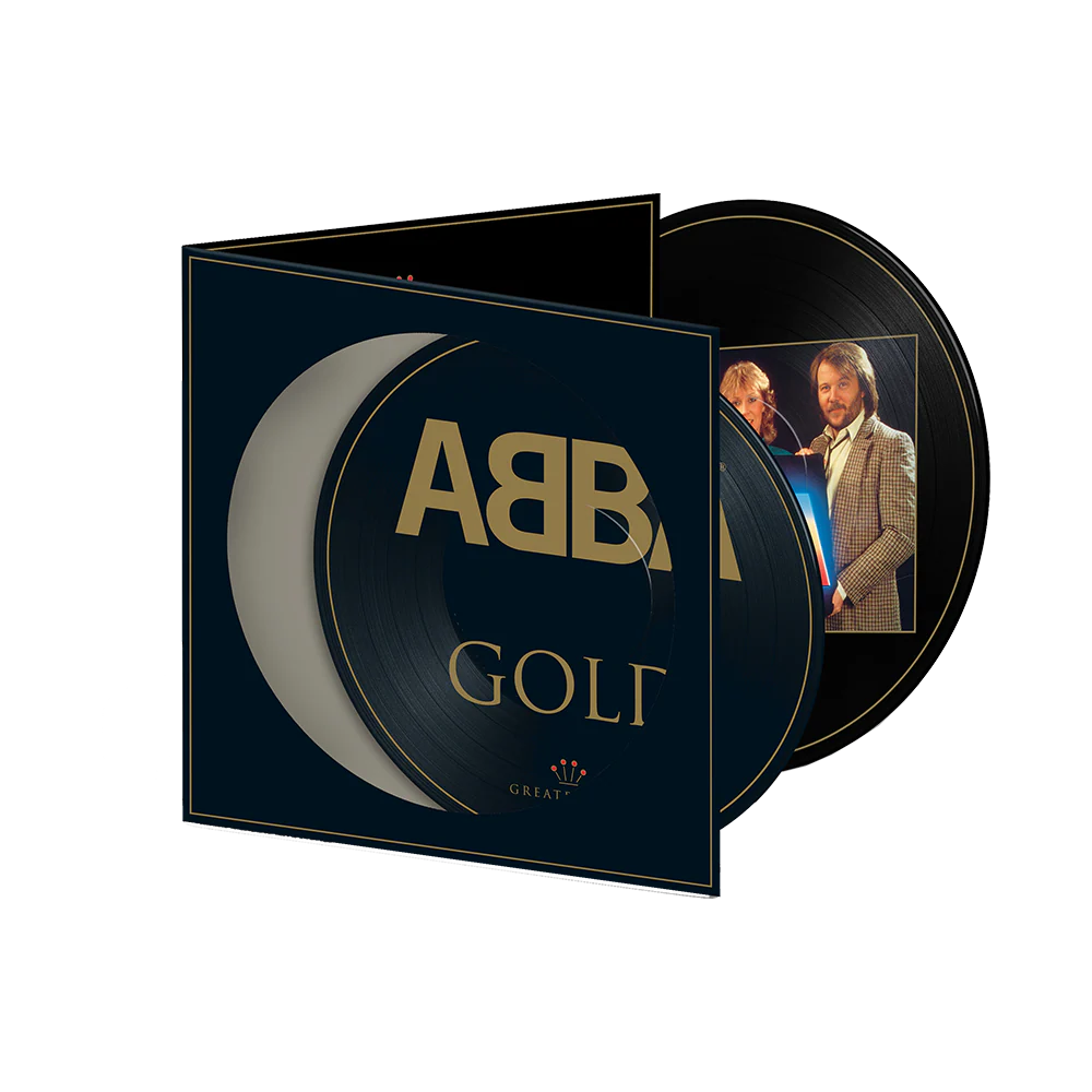ABBA 'GOLD - GREATEST HITS' 2LP - PICTURE DISC