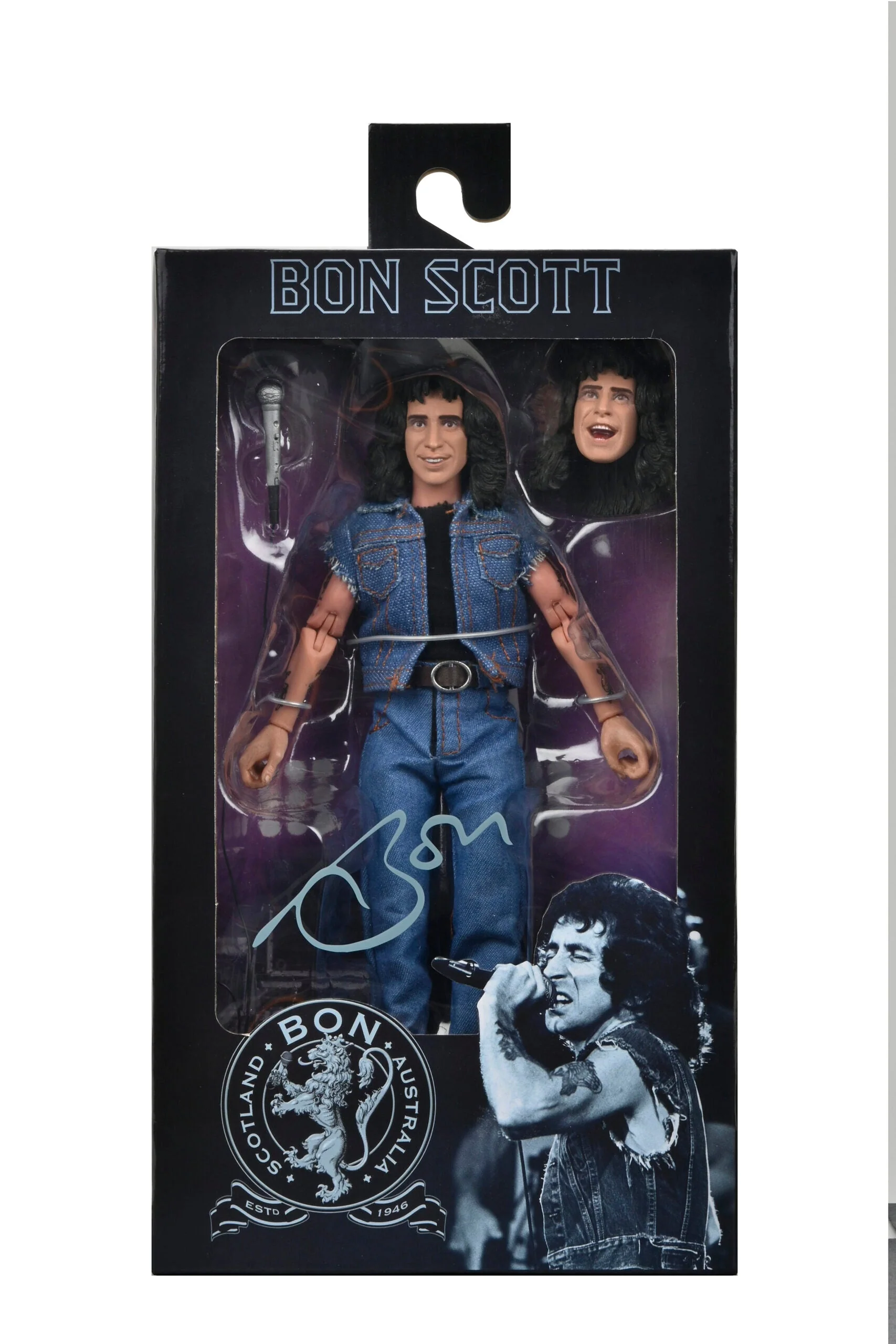 AC/DC - BON SCOTT - 8" NECA CLOTHED FIGURE - Image 2