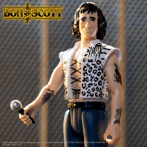 AC/DC BON SCOTT (HIGH VOLTAGE) REACTION FIGURE WAVE 02 - Image 3