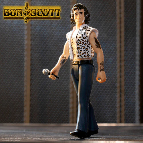 AC/DC BON SCOTT (HIGH VOLTAGE) REACTION FIGURE WAVE 02 - Image 4