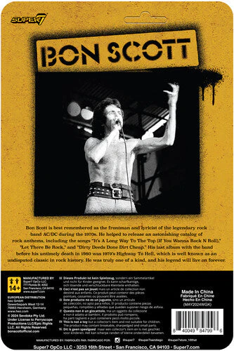 AC/DC BON SCOTT (HIGH VOLTAGE) REACTION FIGURE WAVE 02 - Image 5