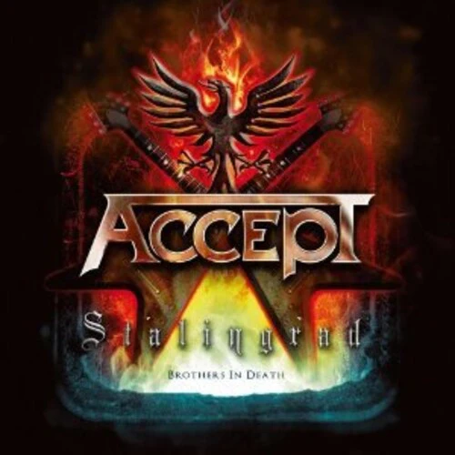 ACCEPT 'STALINGRAD' 2LP - WHITE/BLACK/RED/SPLATTER - Image 2
