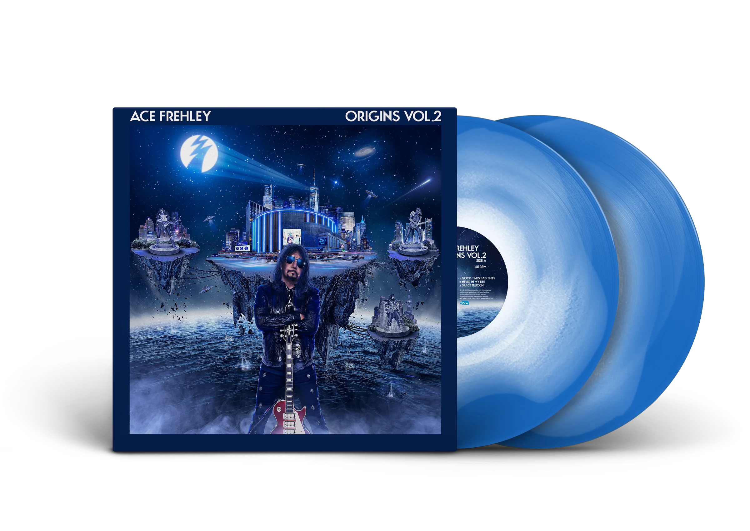 ACE FREHLEY 'ORIGINS VOL. 2' 2LP - BLUE/WHITE