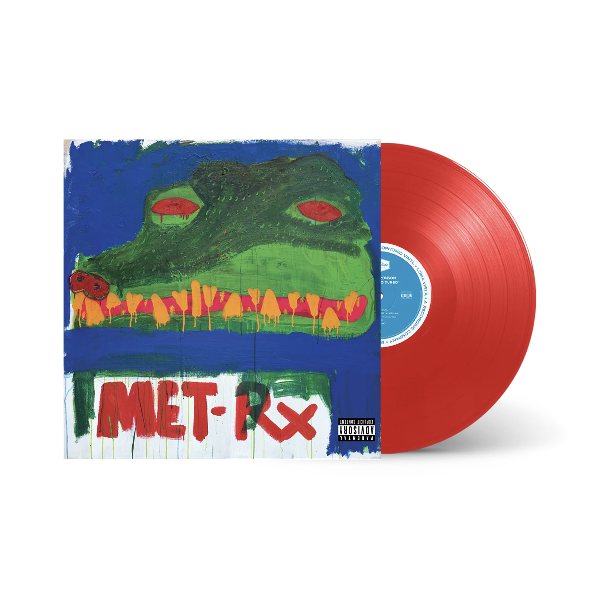 ACTION BRONSON ‘COCODRILLO TURBO’ LP - EXCLUSIVE - LTD. 500 - APPLE RED