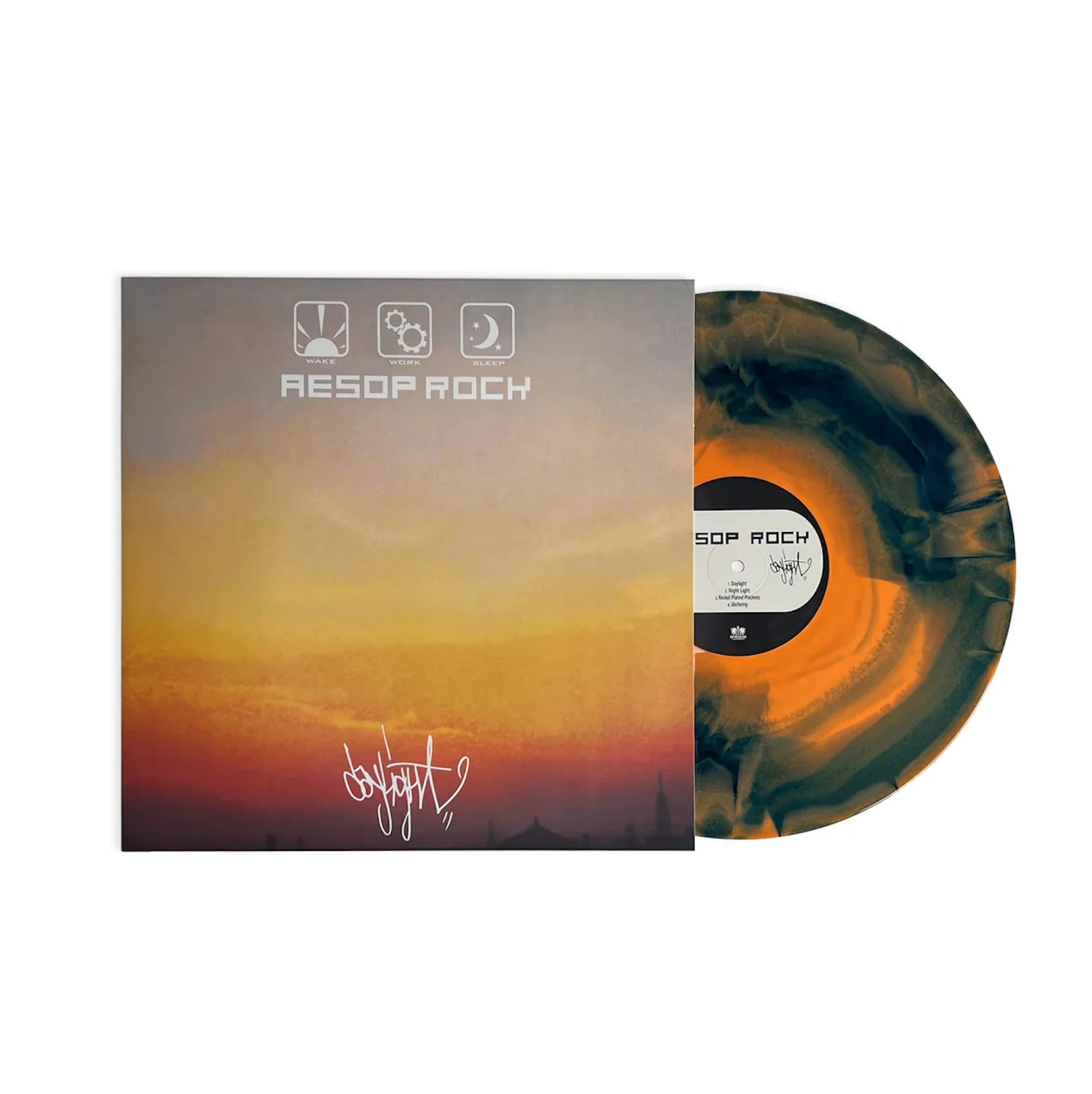 AESOP ROCK 'DAYLIGHT' 12" EP - ORANGE/BLUE