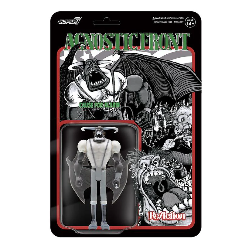 AGNOSTIC FRONT REACTION FIGURE - ELIMINATOR - GRAYSCALE - Image 2