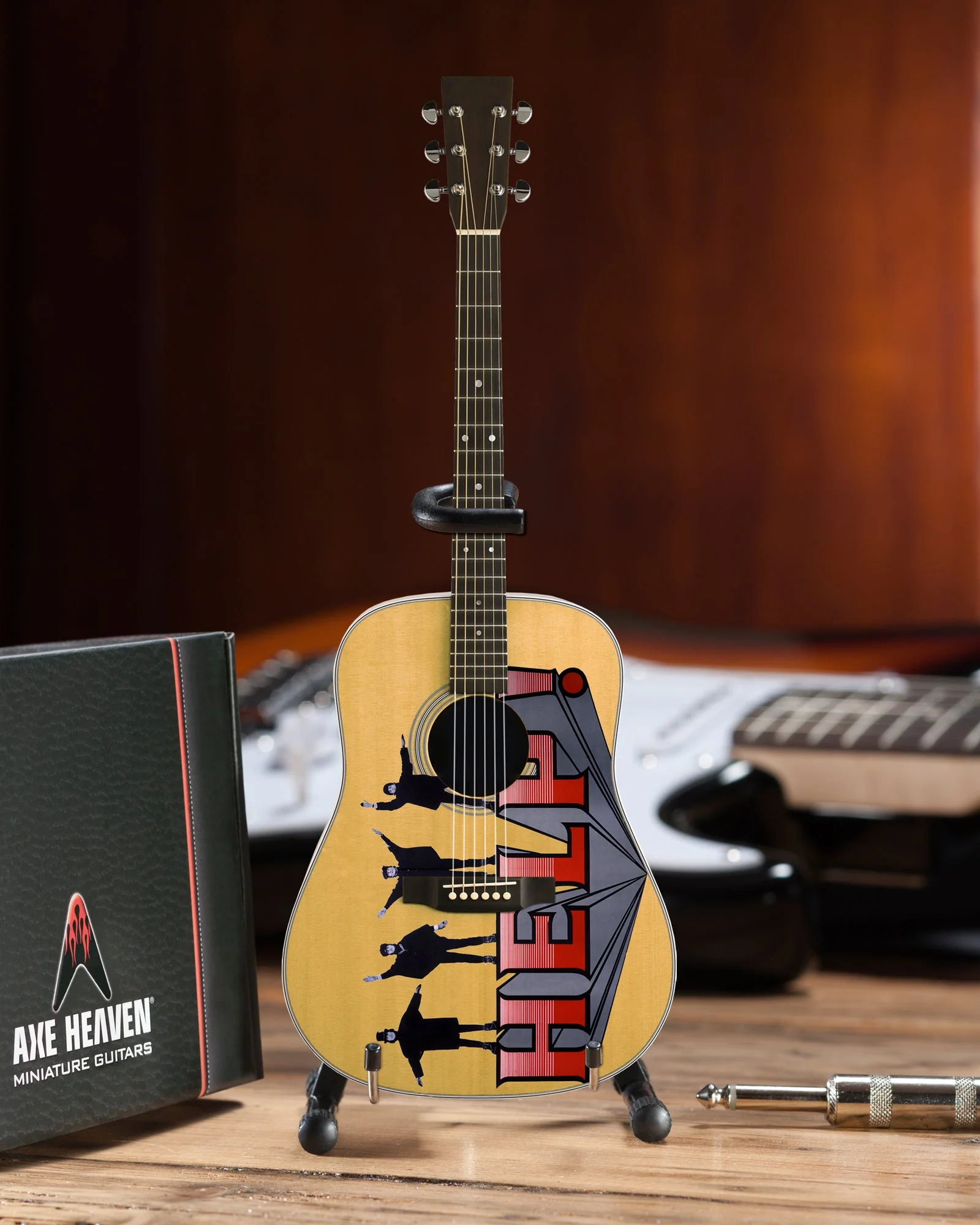 ALBUM TRIBUTES SET OF 3 - A HARD DAY'S NIGHT - HELP! - ABBEY ROAD - RADIO DAYS LICENSED MINI ACOUSTIC - Image 2
