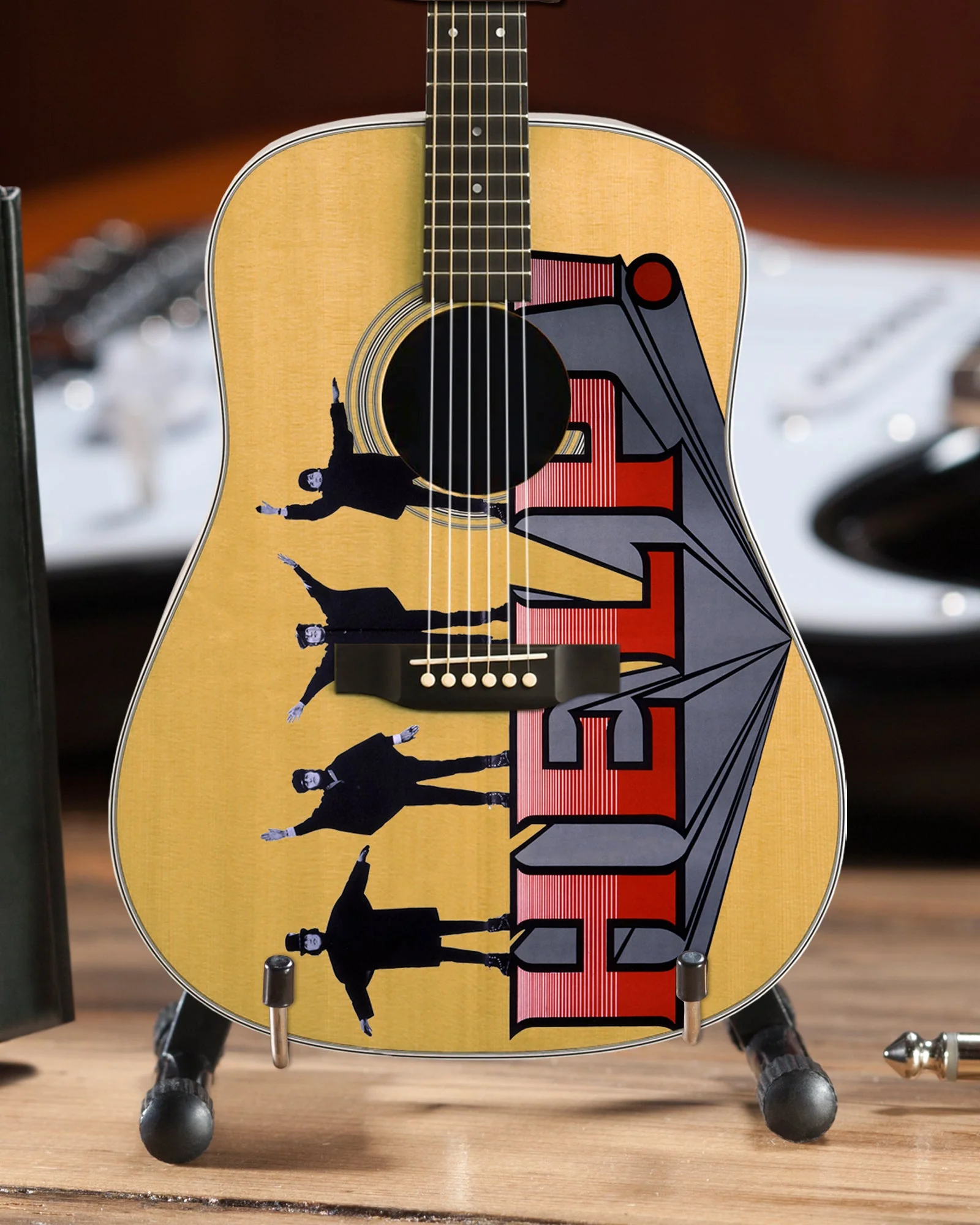ALBUM TRIBUTES SET OF 3 - A HARD DAY'S NIGHT - HELP! - ABBEY ROAD - RADIO DAYS LICENSED MINI ACOUSTIC - Image 3