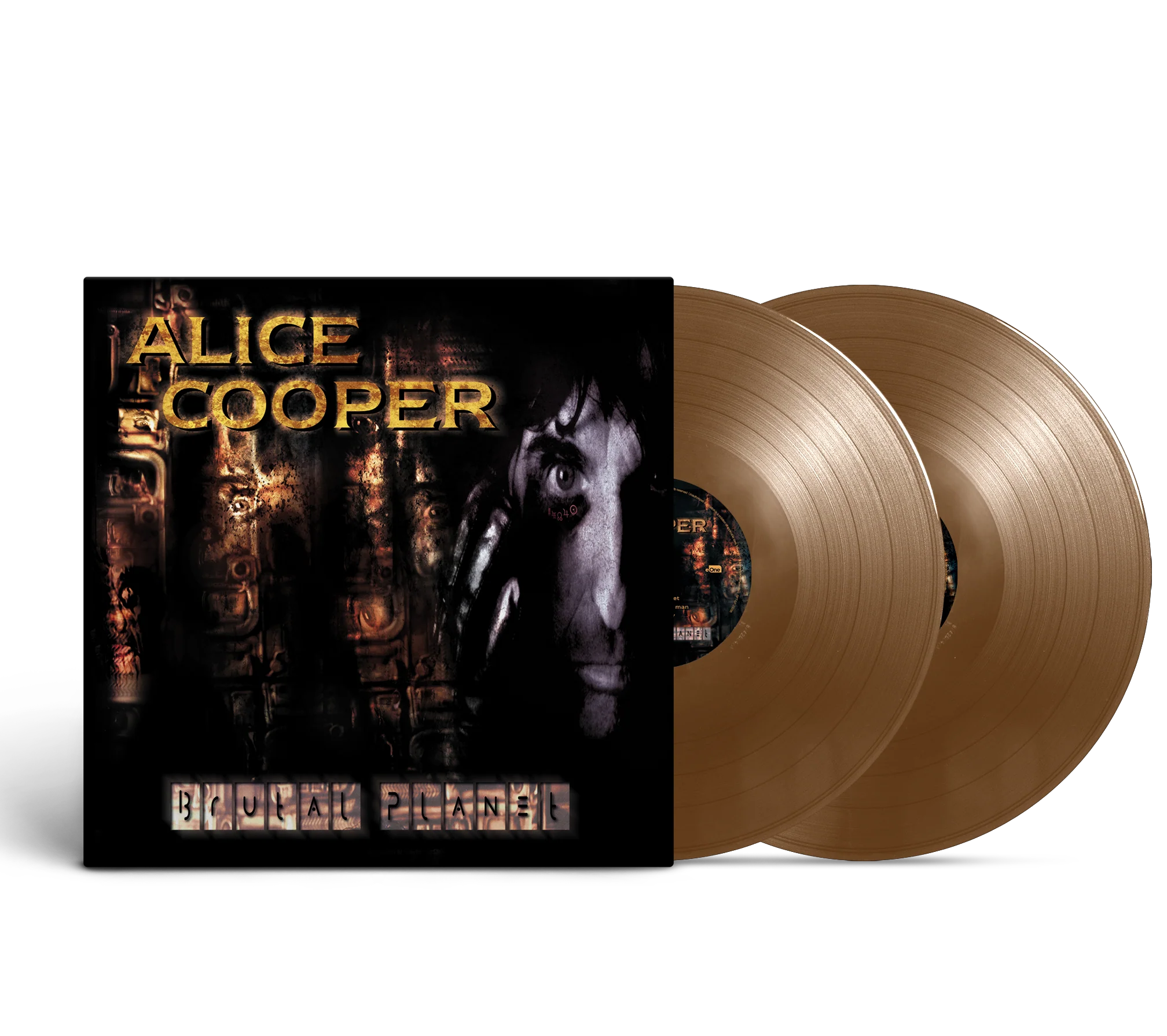 ALICE COOPER 'BRUTAL PLANET' 2LP (Brown Vinyl)