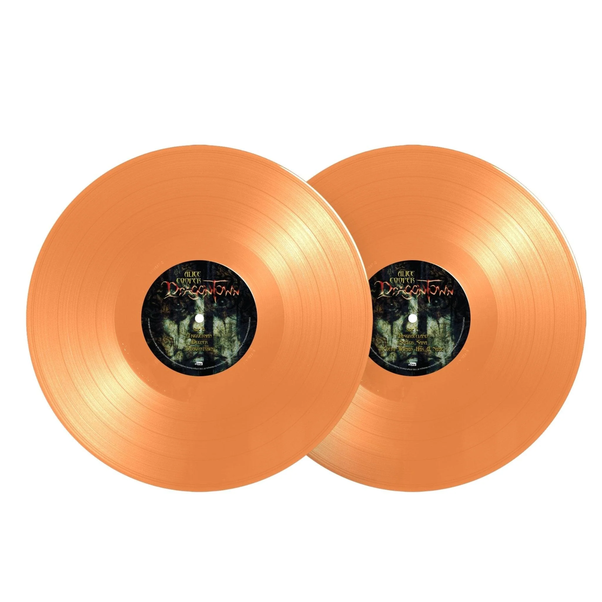 ALICE COOPER 'DRAGONTOWN' 2LP (Orange Vinyl) - Image 3