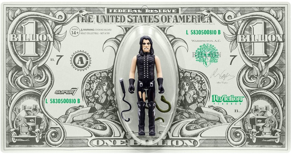 ALICE COOPER REACTION ACTION FIGURE - BILLION DOLLAR BABIES - Image 2