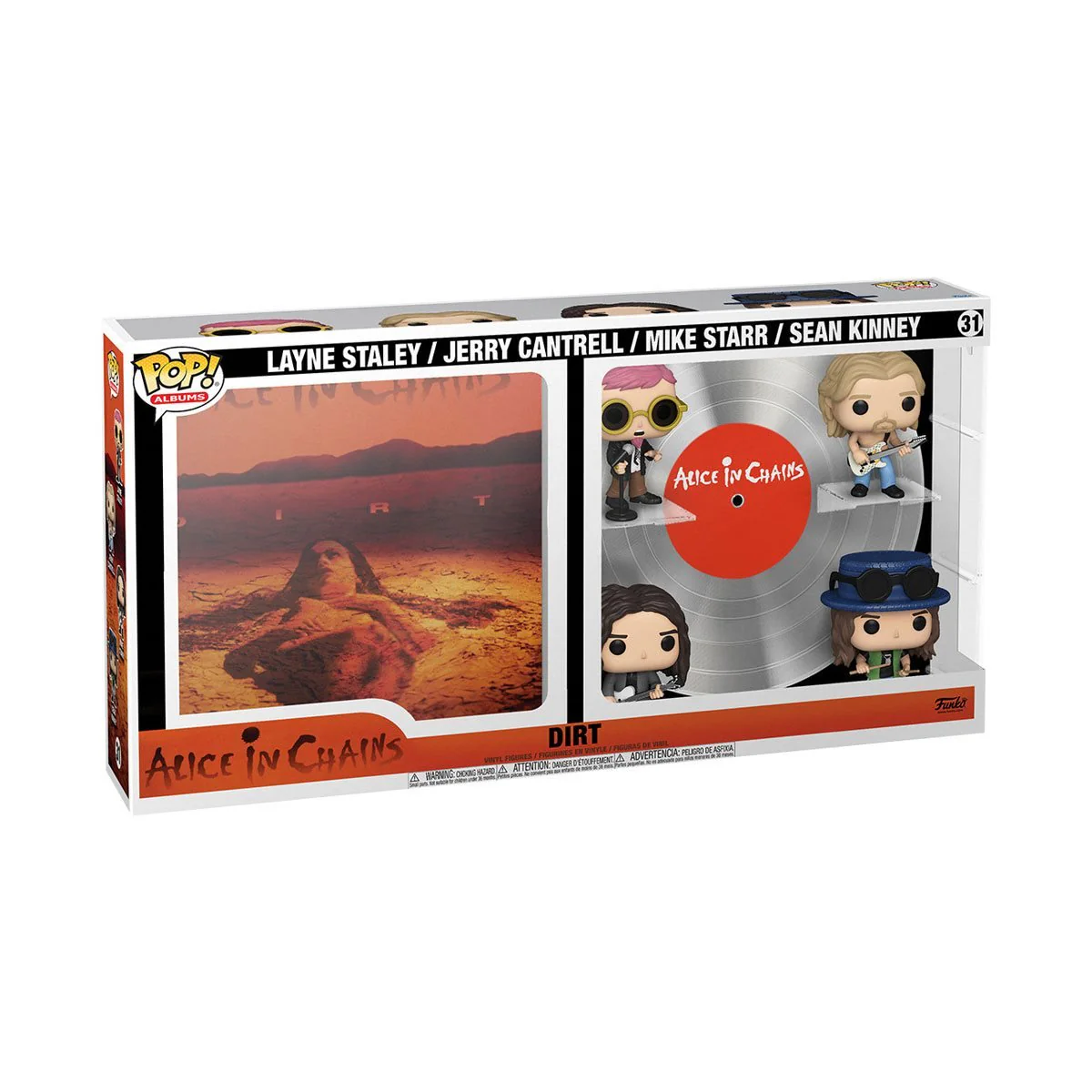 ALICE IN CHAINS DIRT DELUXE FUNKO POP! ALBUM FIGURE WITH CASE - Image 2