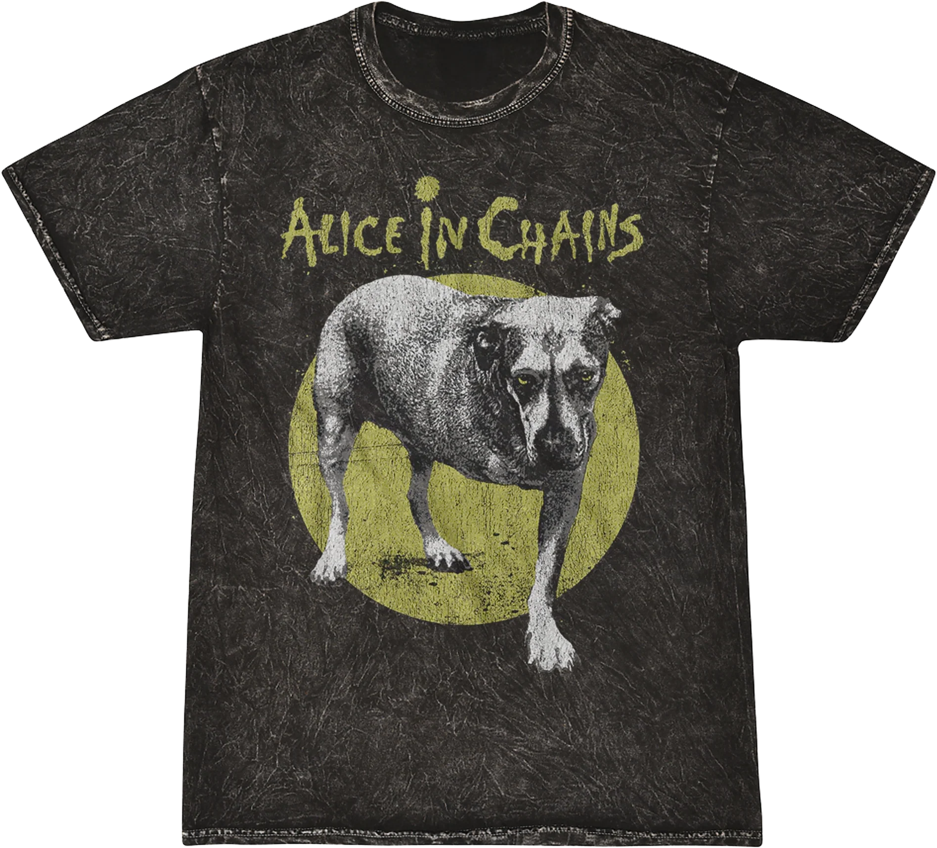 ALICE IN CHAINS “THREE-LEGGED DOG” MINERAL WASH T-SHIRT - Image 2