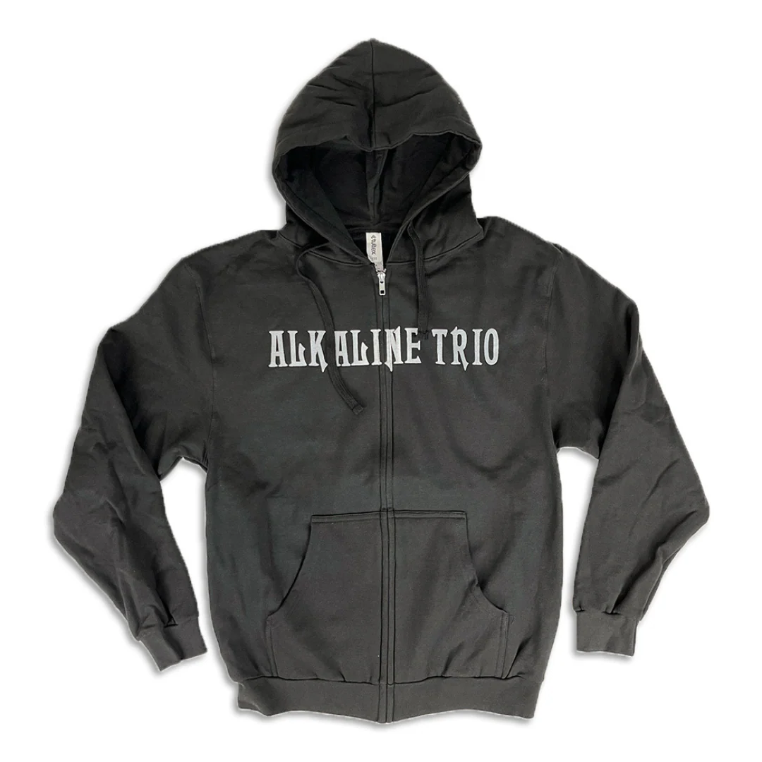 ALKALINE TRIO 'HEARTSKULL LOGO' ZIPUP - Image 4
