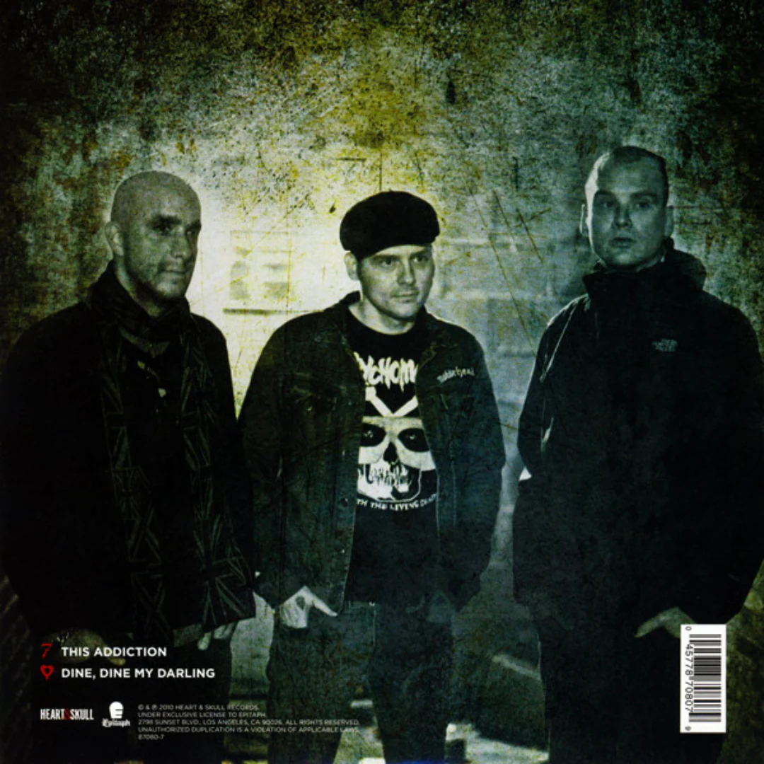 ALKALINE TRIO 'THIS ADDICTION' 7" SINGLE - Image 2