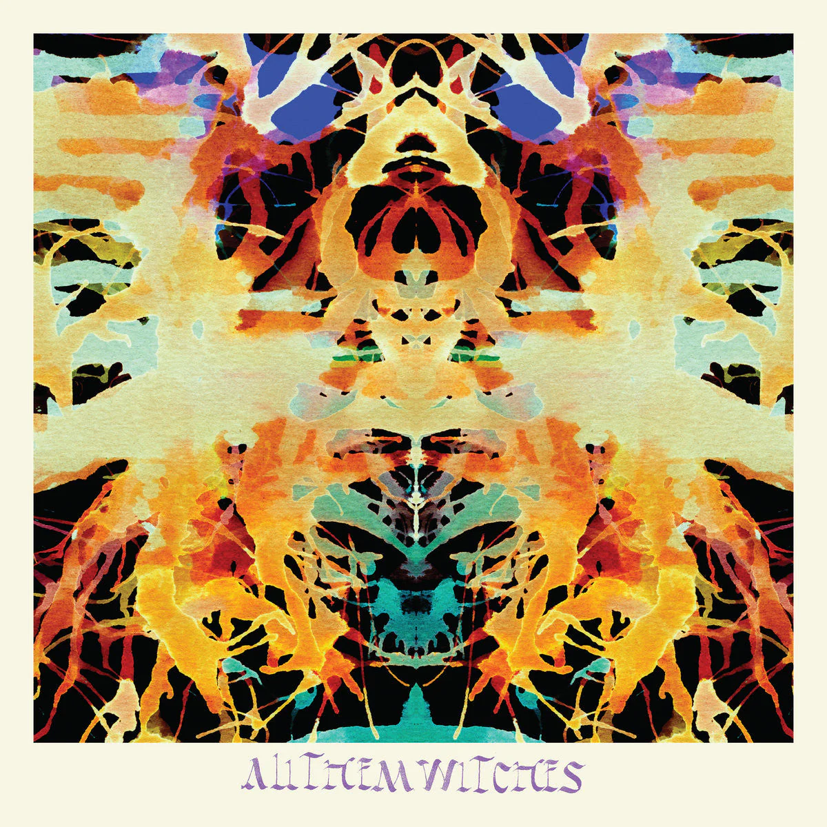 ALL THEM WITCHES 'SLEEPING THROUGH THE WAR' LP- ORANGE/RED/SWIRL - Image 2