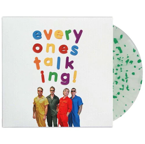ALL TIME LOW 'EVERYONE'S TALKING!' LP - WHITE/GREEN