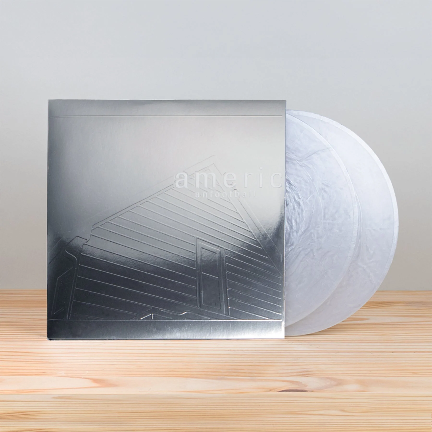AMERICAN FOOTBALL 'AMERICAN FOOTBALL' 25TH ANNIVERSARY 2LP - SILVER
