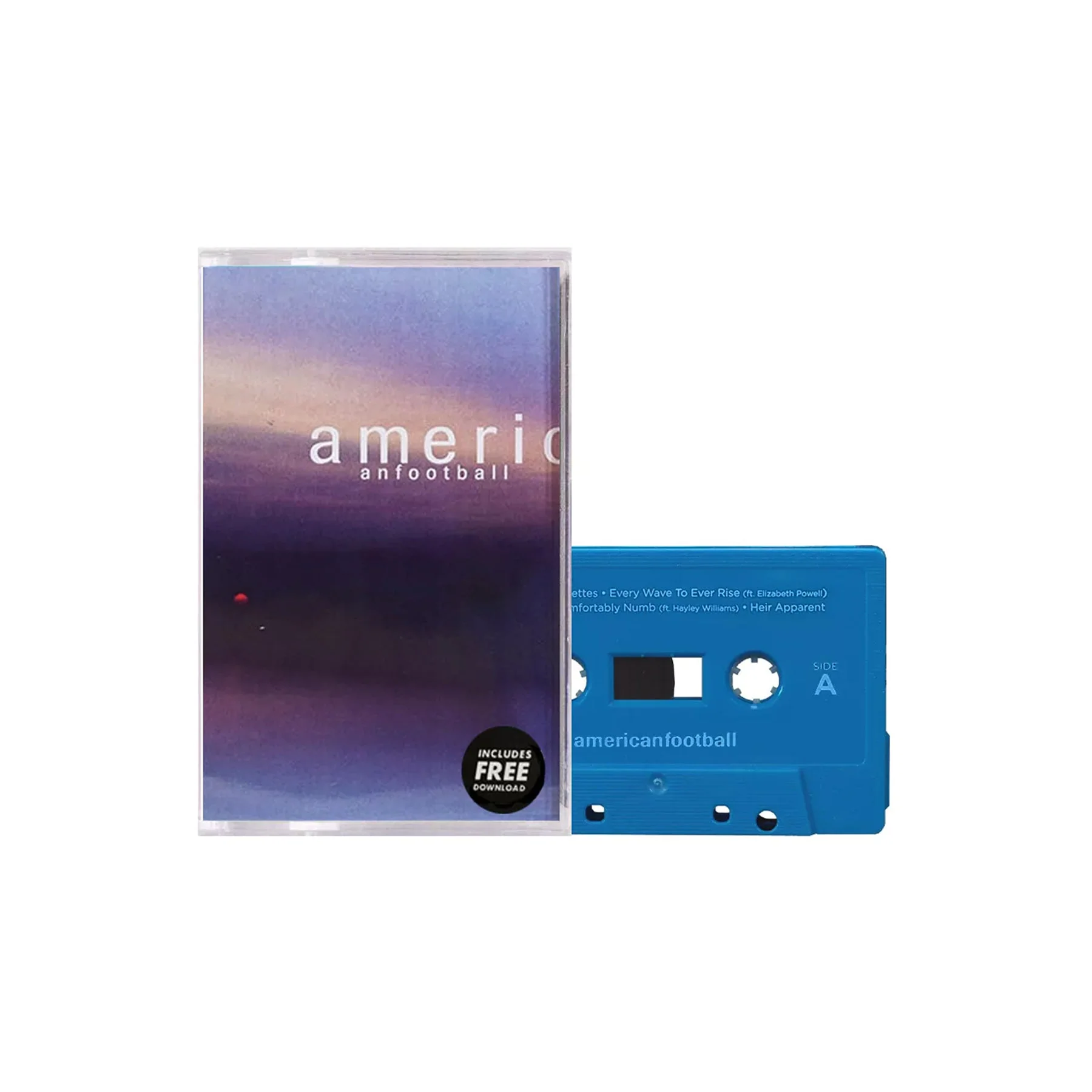 AMERICAN FOOTBALL 'AMERICAN FOOTBALL' (LP2) CASSETTE - ORANGE