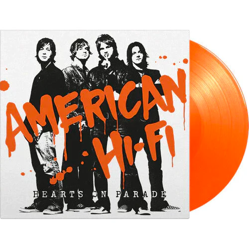 AMERICAN HI-FI 'HEARTS ON PARADE' LP (Import) - ORANGE - Image 2