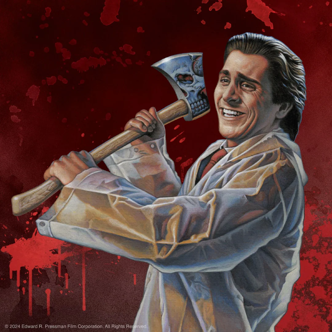 AMERICAN PSYCHO - PATRICK BATEMAN (RAINCOAT)- REACTION FIGURE WAVE 01 - Image 5