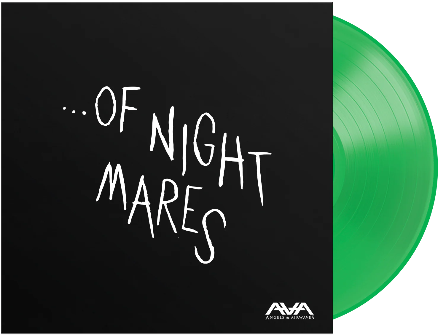 ANGELS & AIRWAVES ‘...OF NIGHTMARES’ EP - EXCLUSIVE - LTD. 500 - NEON GREEN