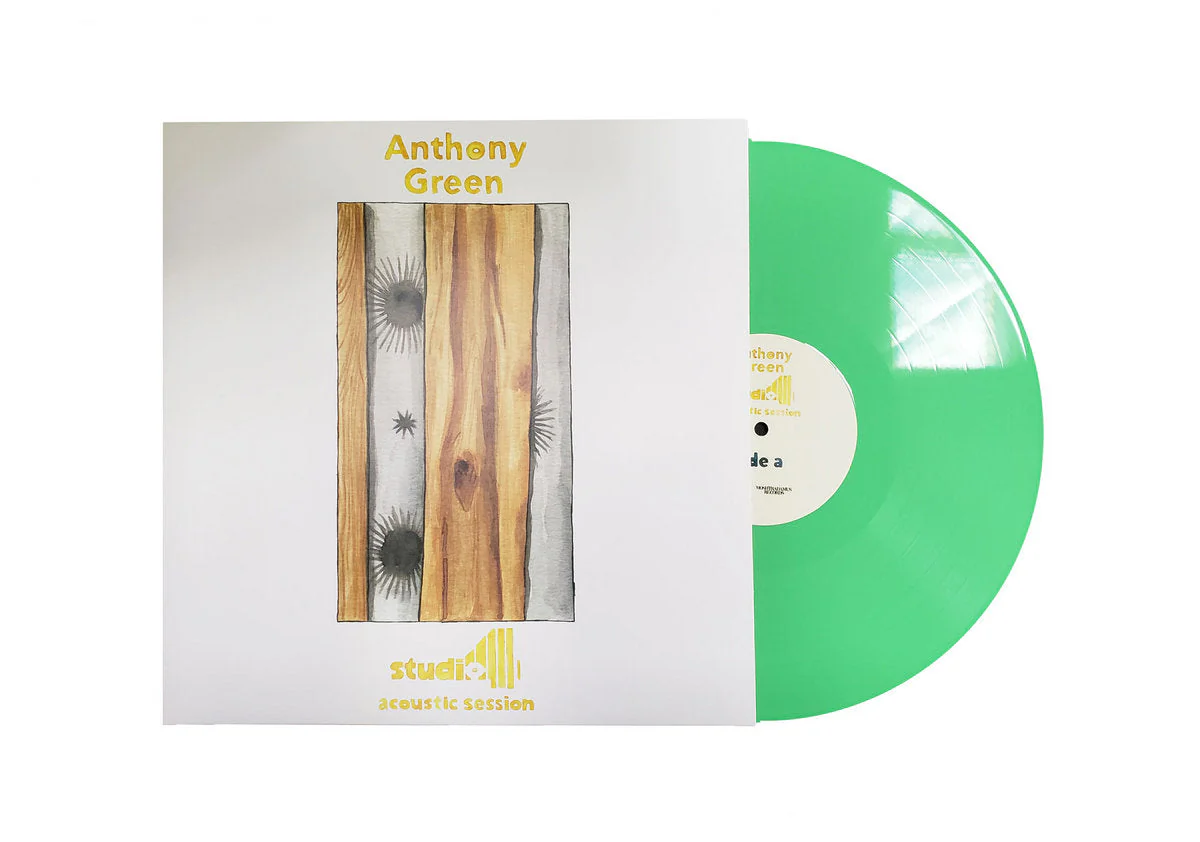 ANTHONY GREEN 'STUDIO 4 ACOUSTIC SESSION' LP - DOUBLEMINT GREEN