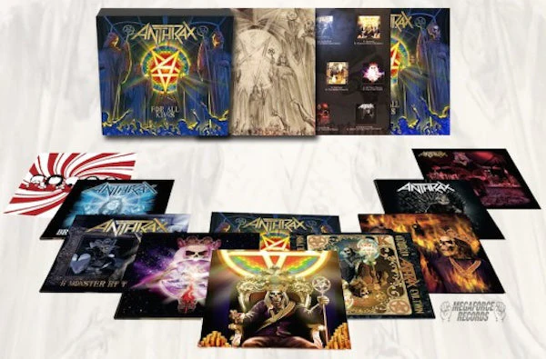 ANTHRAX 'FOR ALL KINGS' 7" LP BOXSET - Image 2