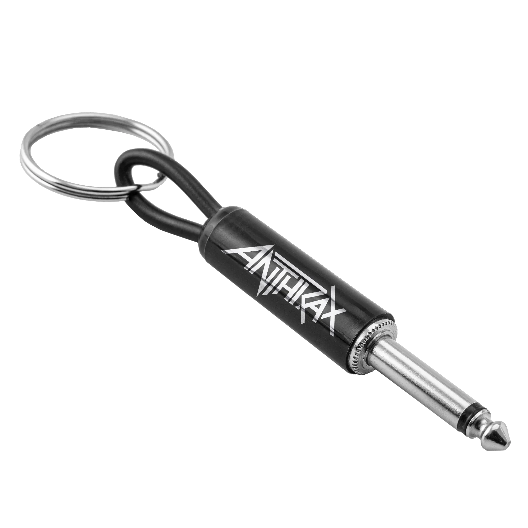 ANTHRAX LOGO GUITAR PLUG KEYCHAIN