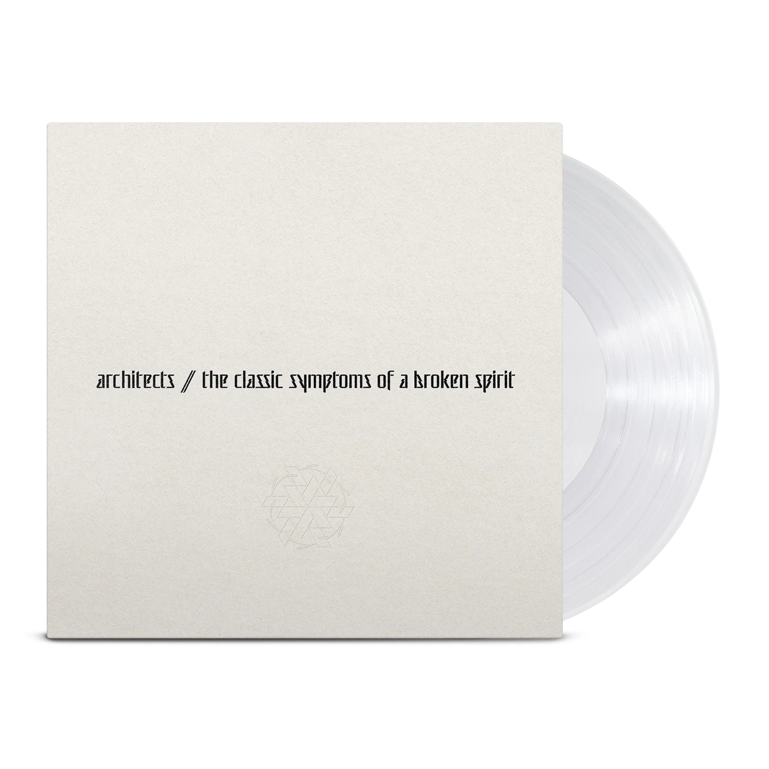 ARCHITECTS ‘THE CLASSIC SYMPTOMS OF A BROKEN SPIRIT’ LP - LTD.500 - CLEAR