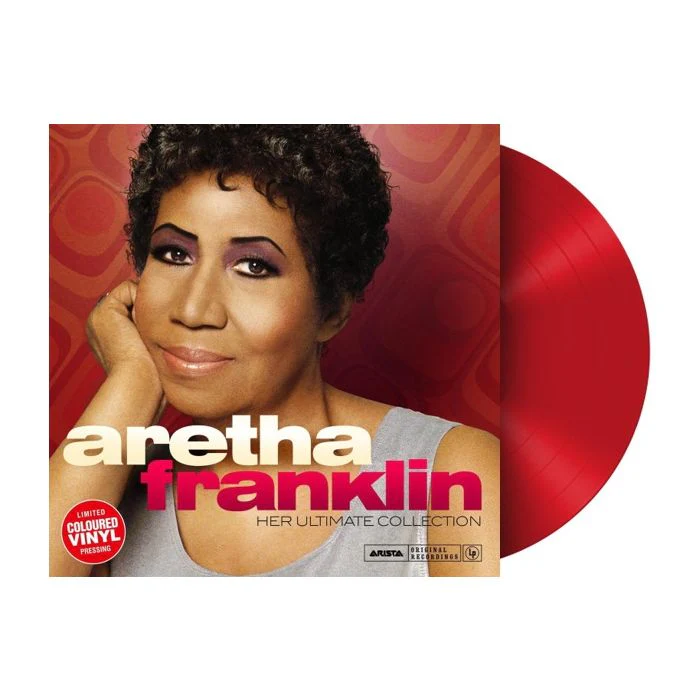 ARETHA FRANKLIN 'HER ULTIMATE COLLECTION' LP - RED