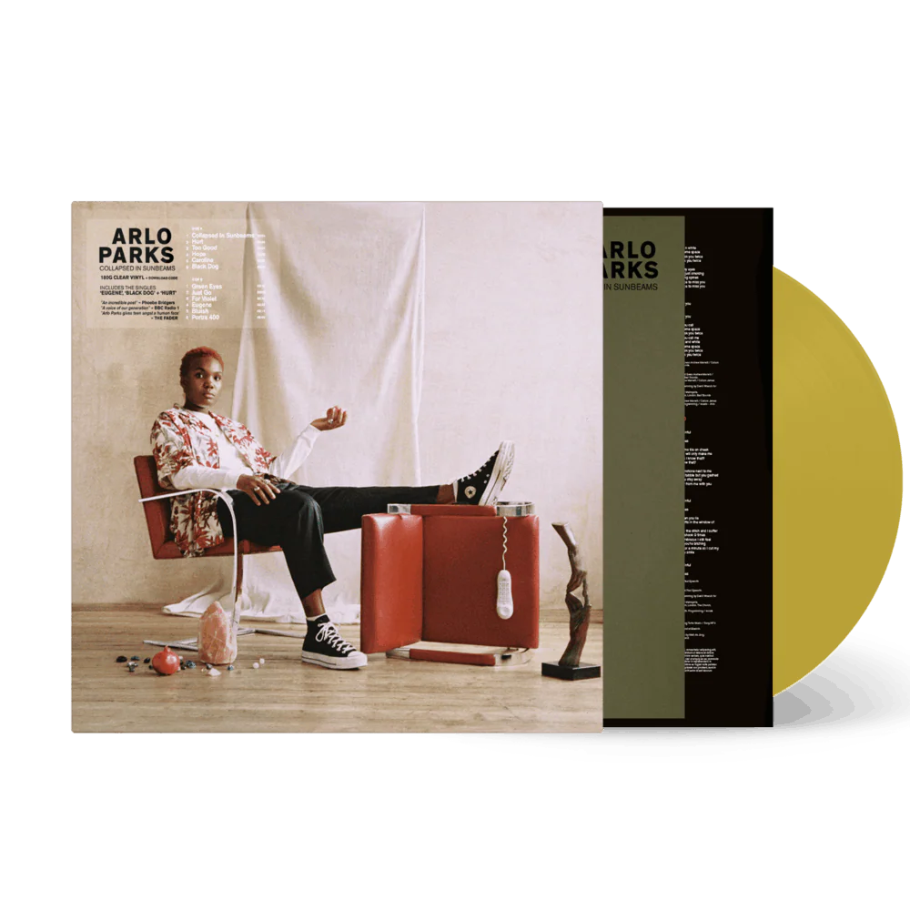 ARLO PARKS 'COLLAPSED IN SUNBEAMS' LP & BONUS 'LO FI LOUNGE' CD - MUSTARD