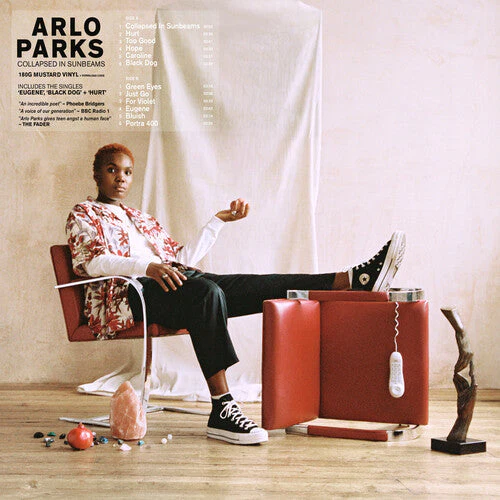 ARLO PARKS 'COLLAPSED IN SUNBEAMS' LP & BONUS 'LO FI LOUNGE' CD - MUSTARD - Image 2