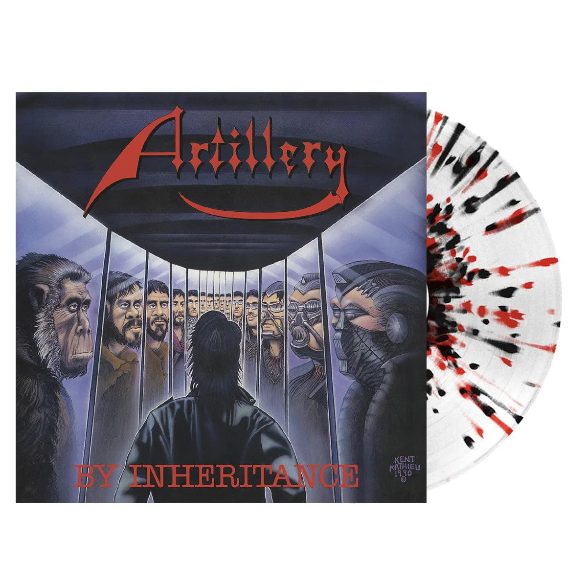 ARTILLERY ‘BY INHERITANCE’ LP - EXCLUSIVE - LTD. 300 - RED/BLACK/SPLATTER