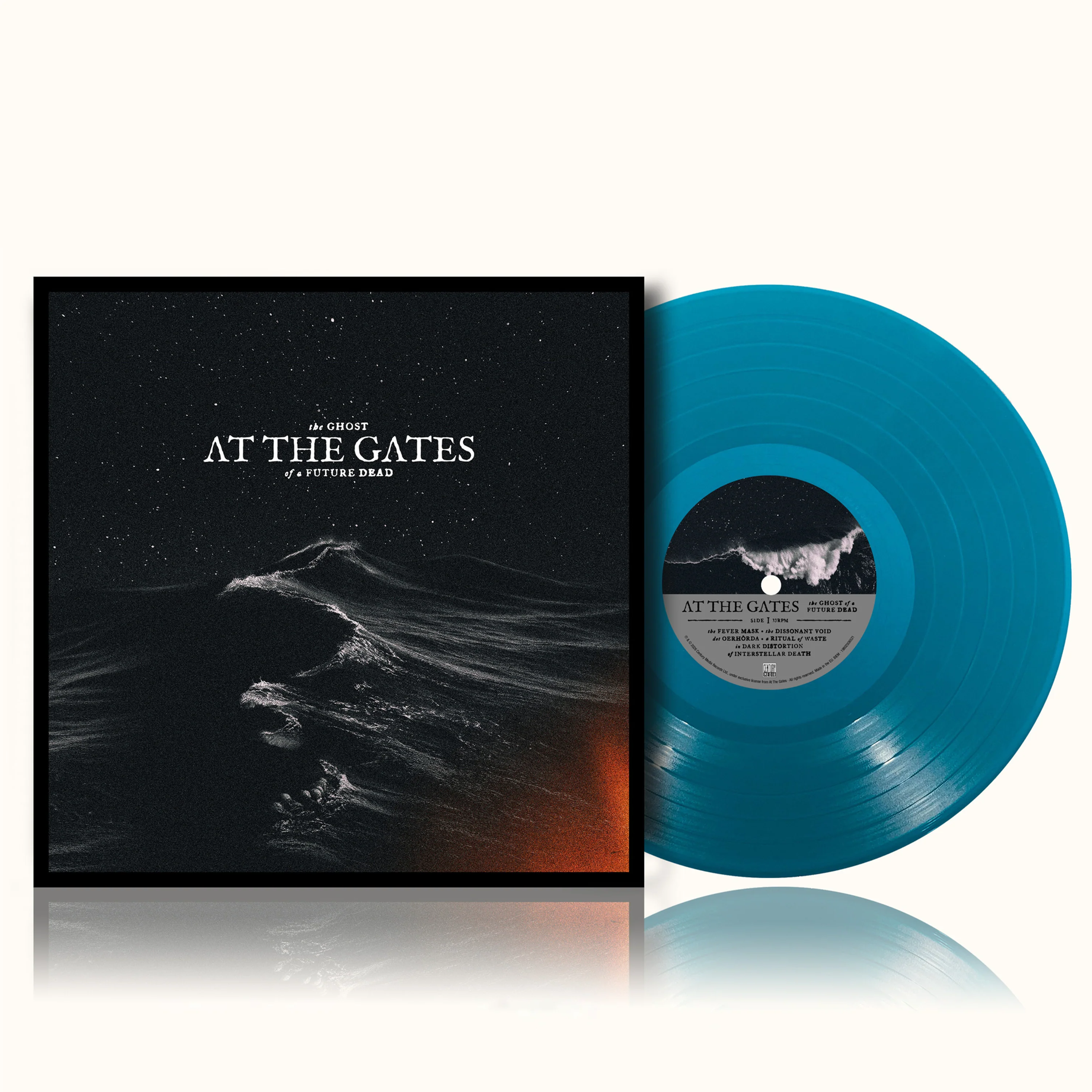 AT THE GATES 'THE GHOST OF A FUTURE DEAD' LP (Translucent Sea Blue Vinyl)