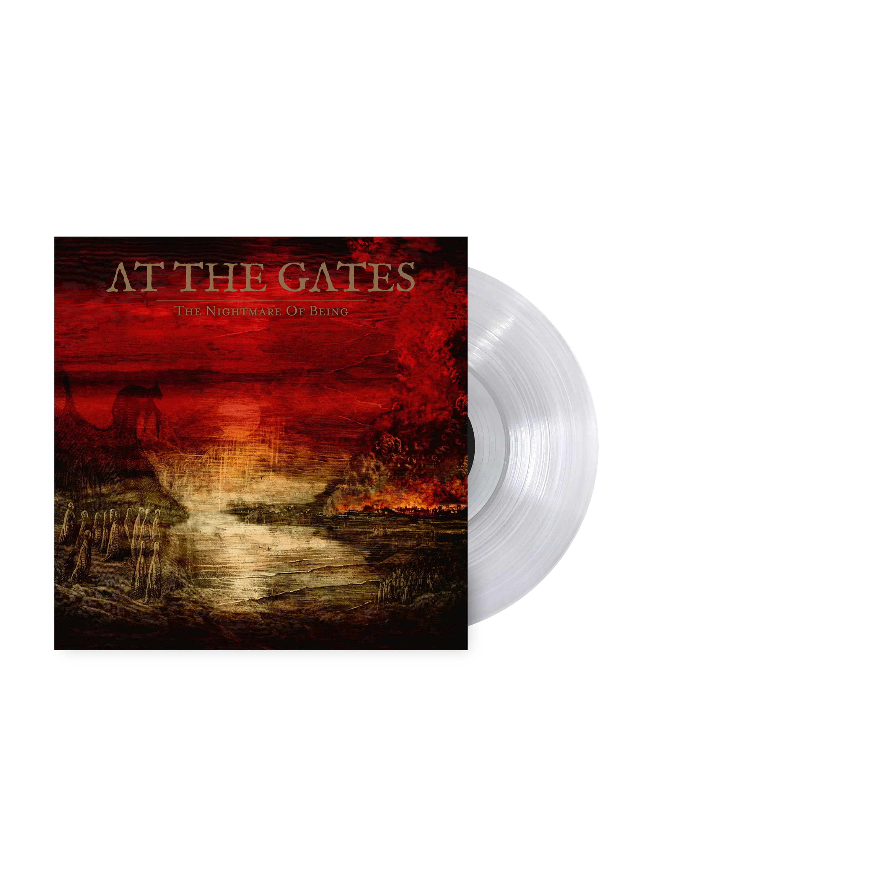 AT THE GATES ‘THE NIGHTMARE OF BEING’ LP - EXCLUSIVE - LTD. 300 - ULTRA CLEAR