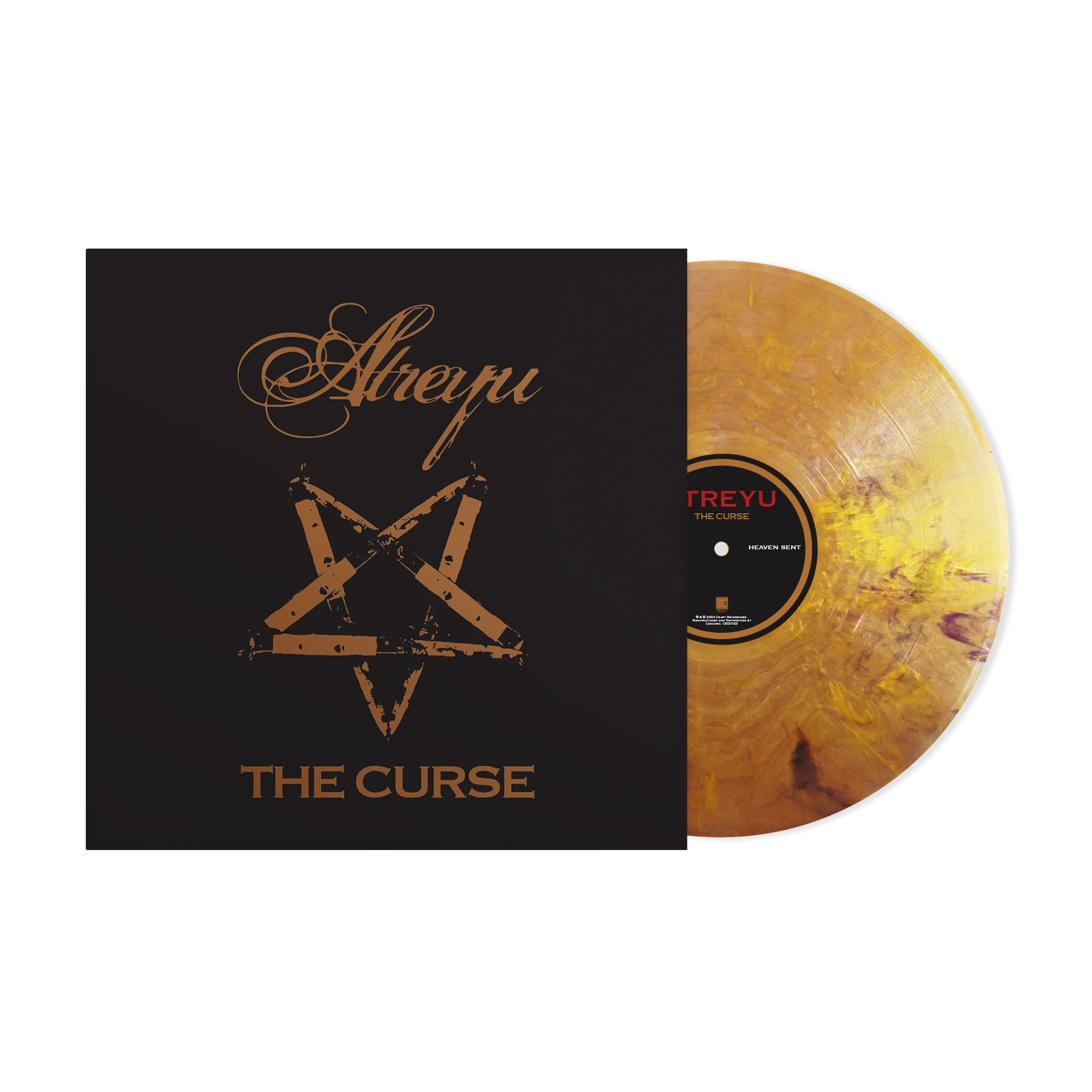 ATREYU ‘THE CURSE’ LP - EXCLUSIVE - LTD. 500 - ROYALTY METALLIC BLEND