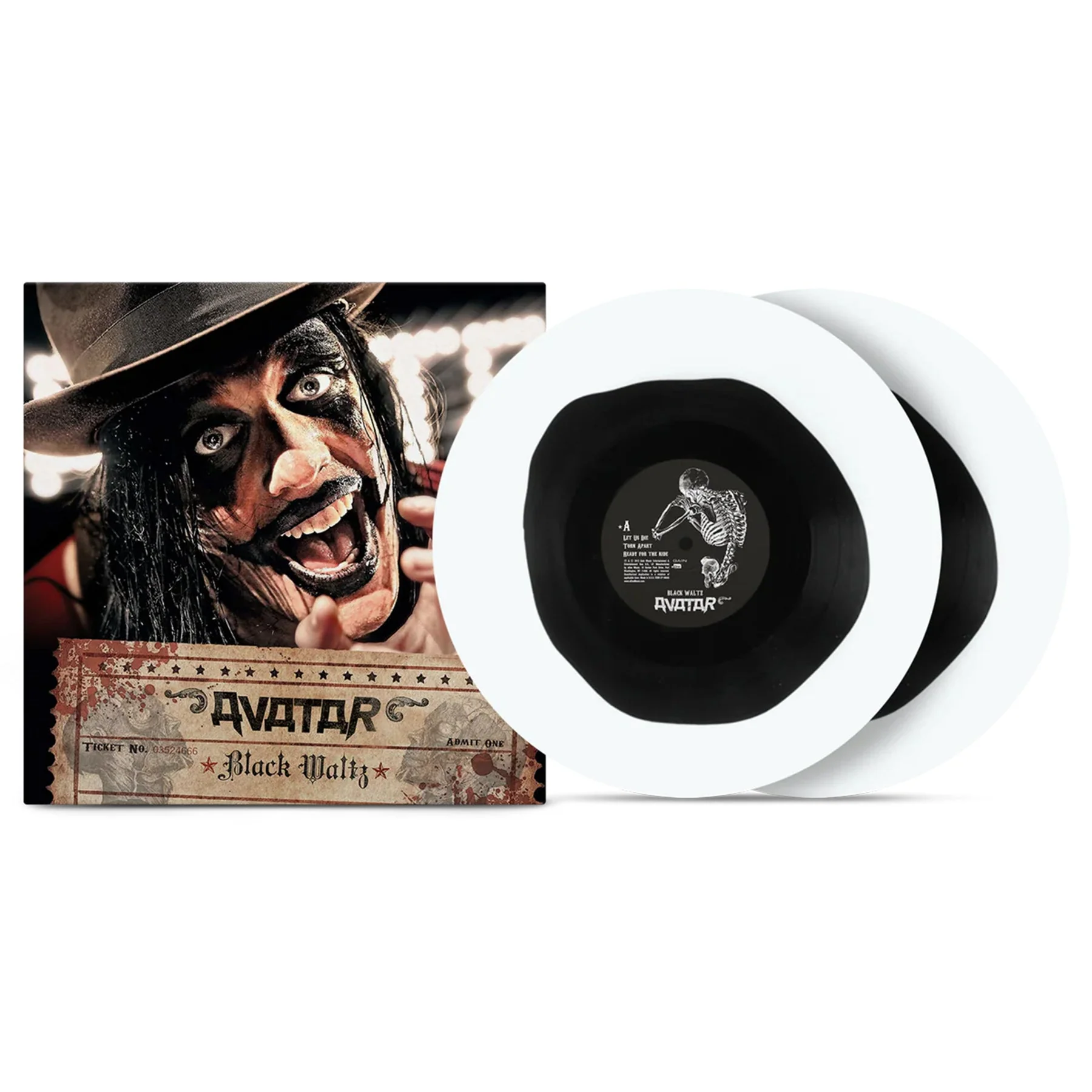 AVATAR 'BLACK WALTZ' 2LP - BLACK/WHITE