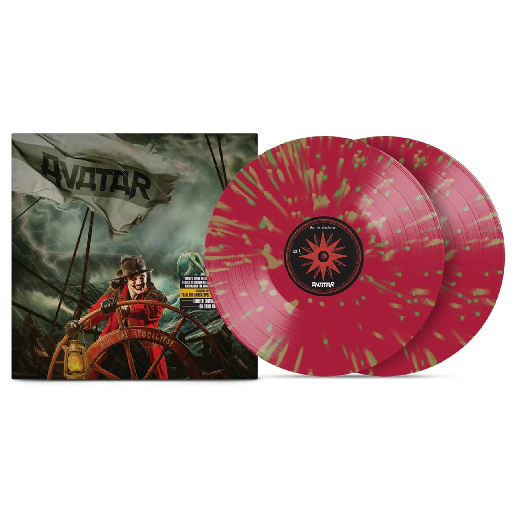 AVATAR 'HAIL THE APOCALYPSE' 2 LP - APPLE/OLIVE GREEN/SPLATTER