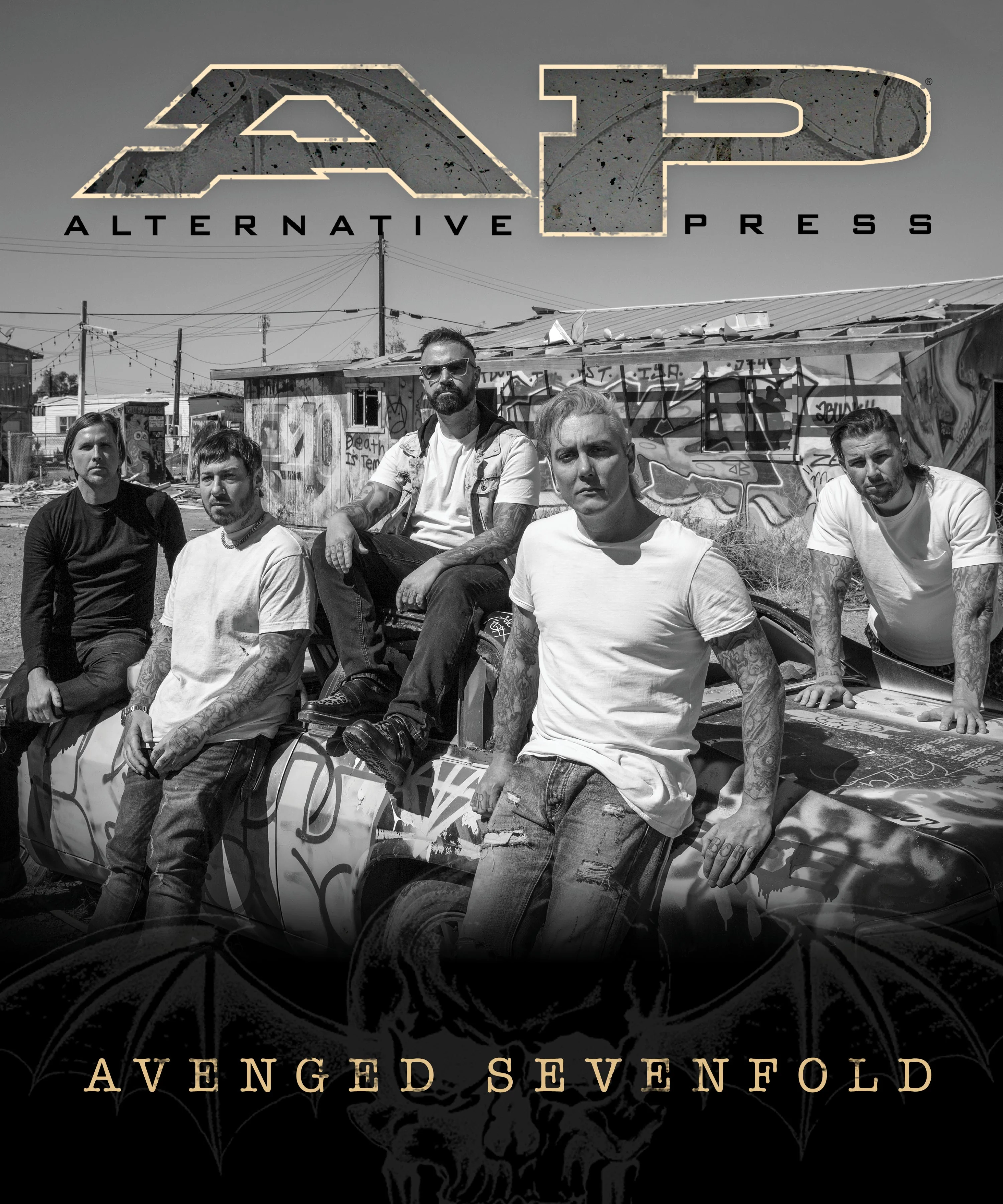 ALTERNATIVE PRESS SUMMER 2023 ISSUE FEATURING AVENGED SEVENFOLD