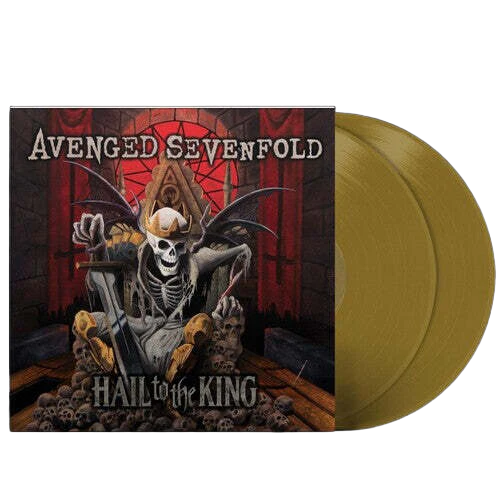 AVENGED SEVENFOLD 'HAIL TO THE KING' 2LP - GOLD
