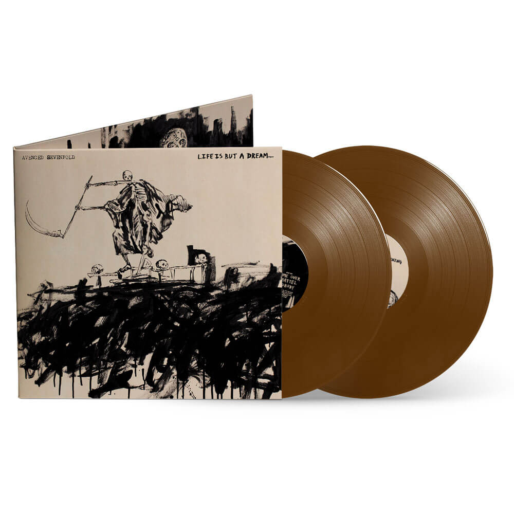 AVENGED SEVENFOLD x REVOLVER BUNDLE – 2023 SUMMER ISSUE W/ 'LIFE IS BUT A DREAM' LP - EXCLUSIVE - LTD. 1000 - BROWN - Image 3