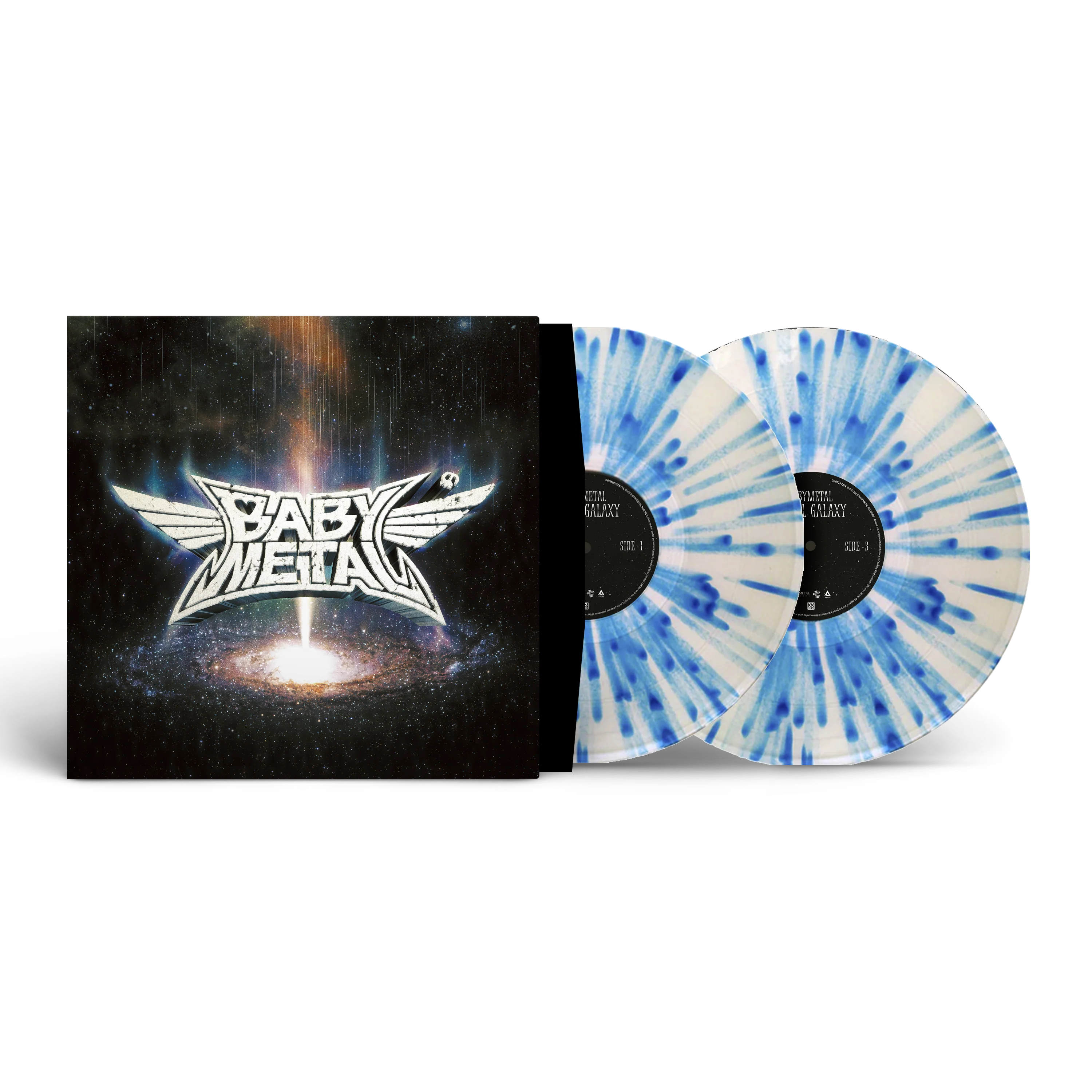 BABYMETAL 'METAL GALAXY' 2LP (White & Blue Splatter Vinyl)