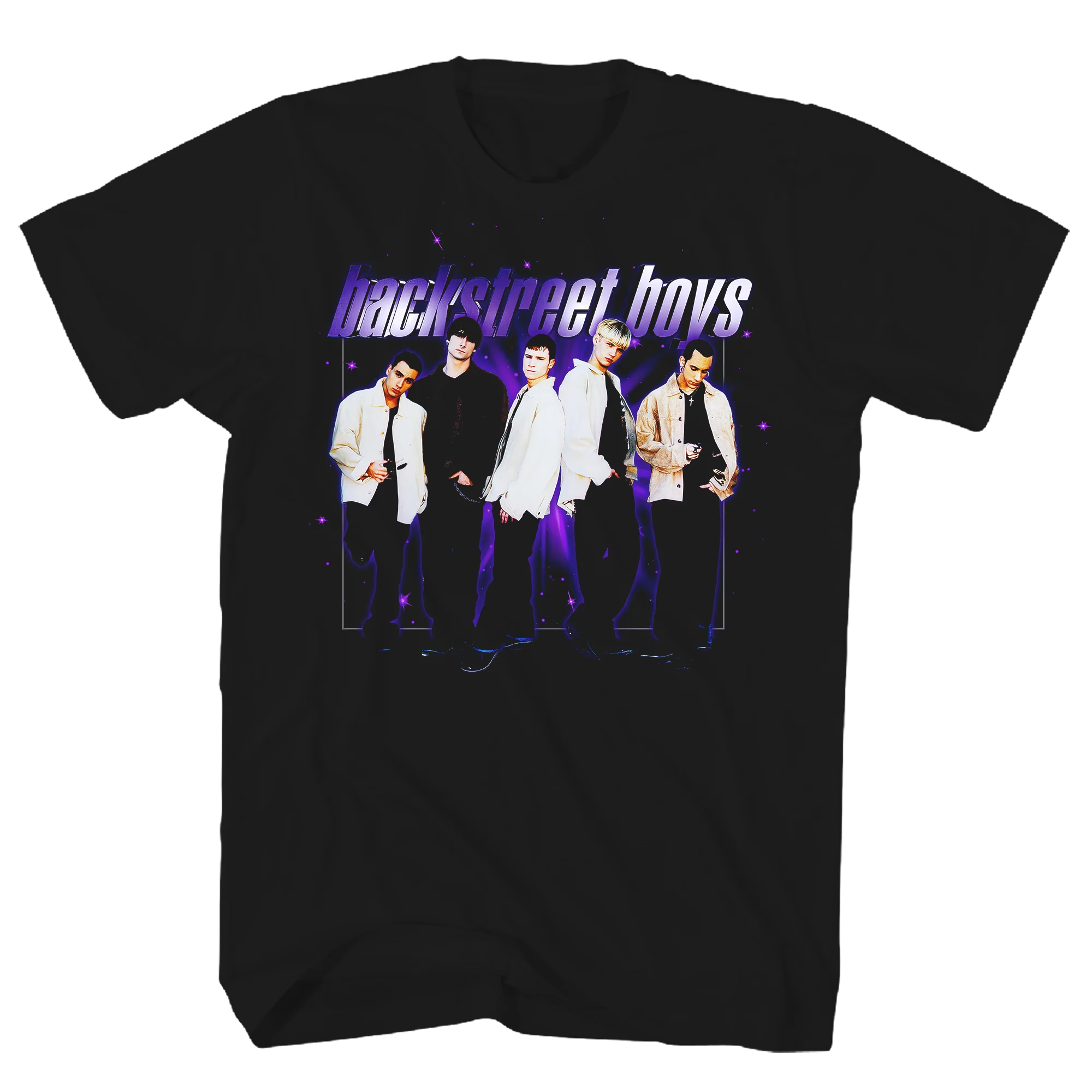 BACKSTREET BOYS GALAXY PHOTO BLACK T-SHIRT/S