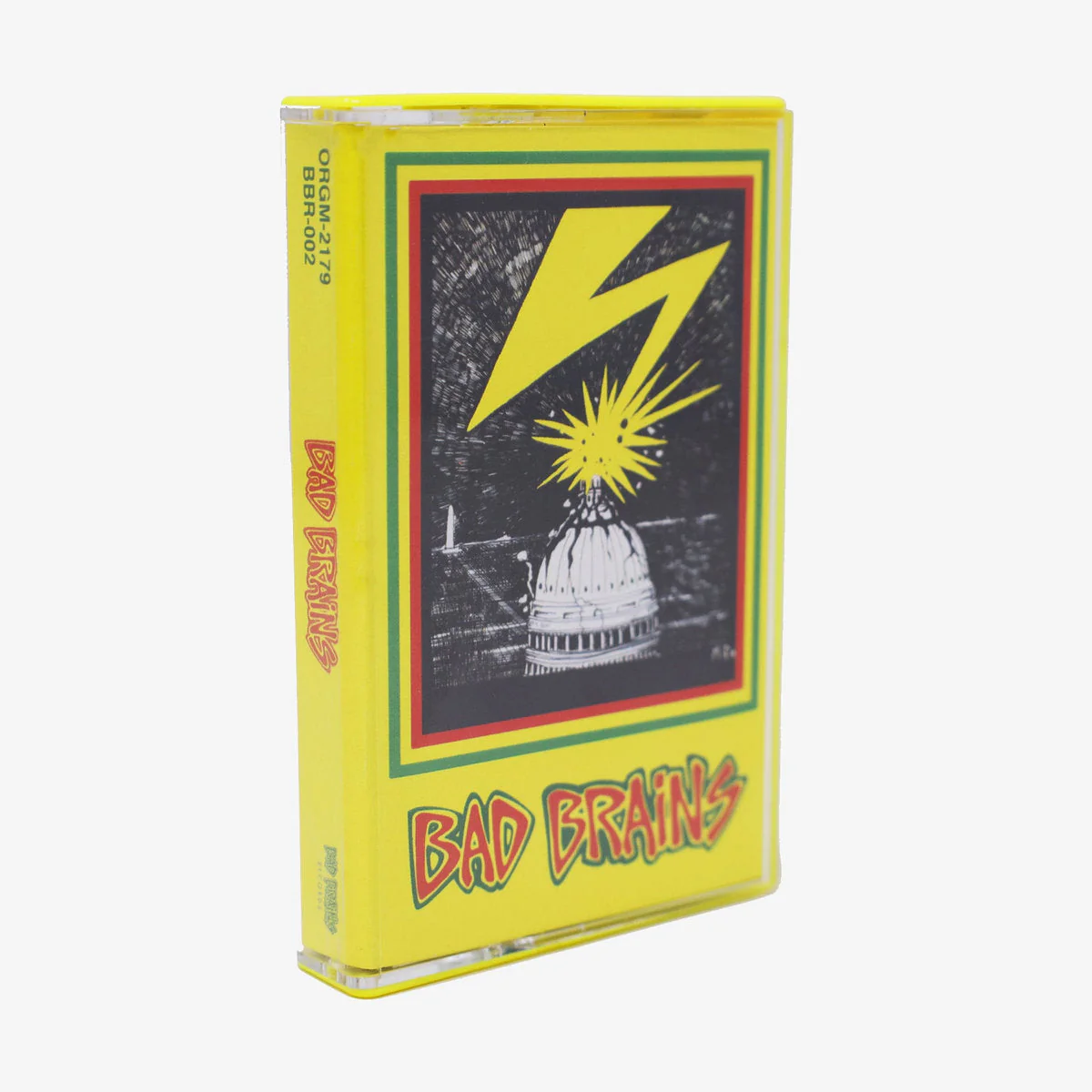 BAD BRAINS 'BAD BRAINS' CASSETTE - GREEN