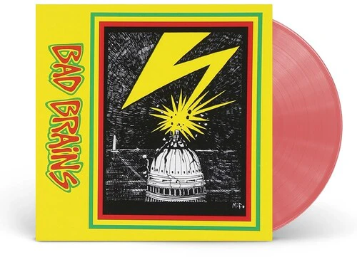BAD BRAINS 'BAD BRAINS' LP - TRANSPARENT RED